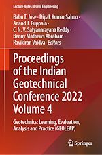 Télécharger le livre :  Proceedings of the Indian Geotechnical Conference 2022 Volume 4