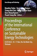 Télécharger le livre :  Proceedings of the International Conference on Sustainable Energy Technologies