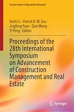 Télécharger le livre :  Proceedings of the 28th International Symposium on Advancement of Construction Management and Real Estate