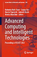 Télécharger le livre :  Advanced Computing and Intelligent Technologies