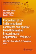 Télécharger le livre :  Proceedings of the 3rd International Conference on Cognitive Based Information Processing and Applications—Volume 2