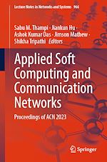Télécharger le livre :  Applied Soft Computing and Communication Networks