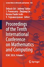 Télécharger le livre :  Proceedings of the Tenth International Conference on Mathematics and Computing