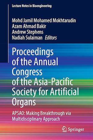 Téléchargez le livre :  Proceedings of the Annual Congress of the Asia-Pacific Society for Artificial Organs