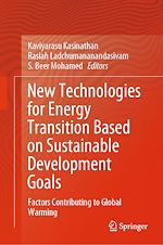 Télécharger le livre :  New Technologies for Energy Transition Based on Sustainable Development Goals