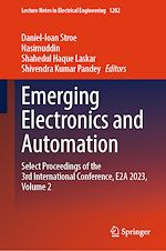 Télécharger le livre :  Emerging Electronics and Automation