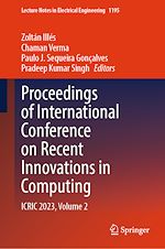 Télécharger le livre :  Proceedings of International Conference on Recent Innovations in Computing