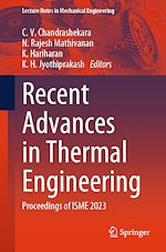 Télécharger le livre :  Recent Advances in Thermal Engineering