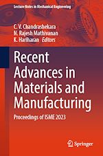 Télécharger le livre :  Recent Advances in Materials and Manufacturing