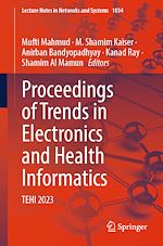 Télécharger le livre :  Proceedings of Trends in Electronics and Health Informatics