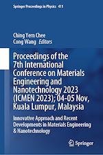 Télécharger le livre :  Proceedings of the 7th International Conference on Materials Engineering and Nanotechnology 2023 (ICMEN 2023); 04-05 Nov, Kuala Lumpur, Malaysia