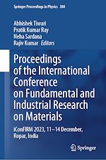 Télécharger le livre :  Proceedings of the International Conference on Fundamental and Industrial Research on Materials
