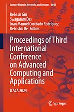 Télécharger le livre :  Proceedings of Third International Conference on Advanced Computing and Applications