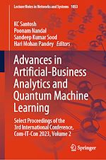 Télécharger le livre :  Advances in Artificial-Business Analytics and Quantum Machine Learning