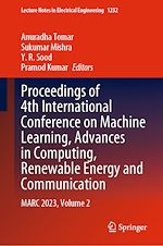 Télécharger le livre :  Proceedings of 4th International Conference on Machine Learning, Advances in Computing, Renewable Energy and Communication
