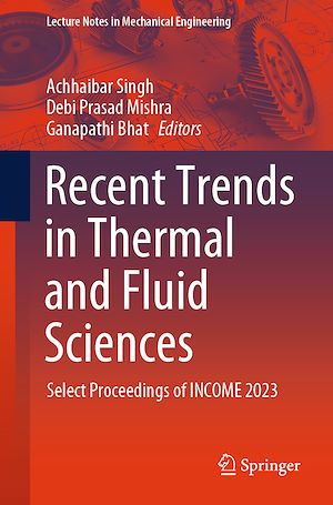 Téléchargez le livre :  Recent Trends in Thermal and Fluid Sciences