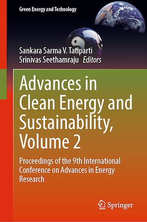 Téléchargez le livre :  Advances in Clean Energy and Sustainability, Volume 2
