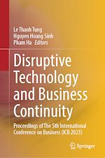 Télécharger le livre :  Disruptive Technology and Business Continuity