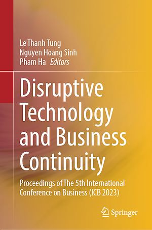 Téléchargez le livre :  Disruptive Technology and Business Continuity