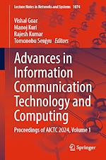 Télécharger le livre :  Advances in Information Communication Technology and Computing