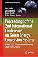Télécharger le livre :  Proceedings of the 2nd International Conference on Green Energy Conversion System