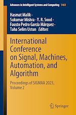 Télécharger le livre :  International Conference on Signal, Machines, Automation, and Algorithm