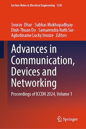 Téléchargez le livre :  Advances in Communication, Devices and Networking