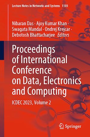 Téléchargez le livre :  Proceedings of International Conference on Data, Electronics and Computing