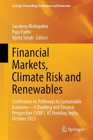 Téléchargez le livre :  Financial Markets, Climate Risk and Renewables