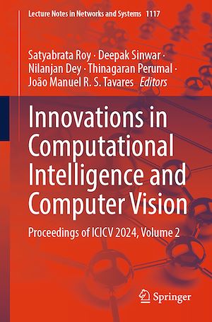 Téléchargez le livre :  Innovations in Computational Intelligence and Computer Vision