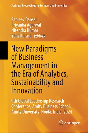 Téléchargez le livre :  New Paradigms of Business Management in the Era of Analytics, Sustainability and Innovation