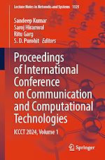 Télécharger le livre :  Proceedings of International Conference on Communication and Computational Technologies
