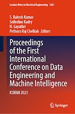 Télécharger le livre :  Proceedings of the First International Conference on Data Engineering and Machine Intelligence