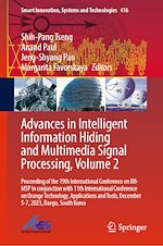 Télécharger le livre :  Advances in Intelligent Information Hiding and Multimedia Signal Processing, Volume 2