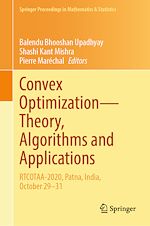 Download this eBook Convex Optimization—Theory, Algorithms and Applications