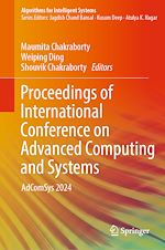 Télécharger le livre :  Proceedings of International Conference on Advanced Computing and Systems