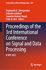 Télécharger le livre :  Proceedings of the 3rd International Conference on Signal and Data Processing