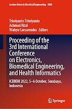 Télécharger le livre :  Proceeding of the 3rd International Conference on Electronics, Biomedical Engineering, and Health Informatics