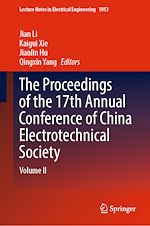 Télécharger le livre :  The Proceedings of the 17th Annual Conference of China Electrotechnical Society