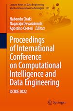 Télécharger le livre :  Proceedings of International Conference on Computational Intelligence and Data Engineering