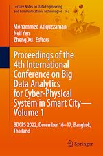 Télécharger le livre :  Proceedings of the 4th International Conference on Big Data Analytics for Cyber-Physical System in Smart City - Volume 1
