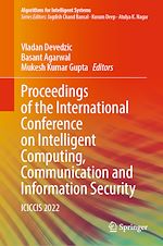 Télécharger le livre :  Proceedings of the International Conference on Intelligent Computing, Communication and Information Security