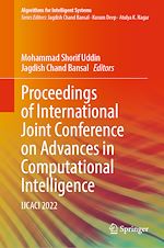 Télécharger le livre :  Proceedings of International Joint Conference on Advances in Computational Intelligence