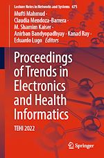 Télécharger le livre :  Proceedings of Trends in Electronics and Health Informatics