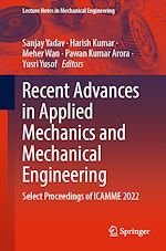Télécharger le livre :  Recent Advances in Applied Mechanics and Mechanical Engineering