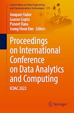 Télécharger le livre :  Proceedings on International Conference on Data Analytics and Computing