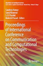Télécharger le livre :  Proceedings of International Conference on Communication and Computational Technologies