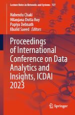 Télécharger le livre :  Proceedings of International Conference on Data Analytics and Insights, ICDAI 2023