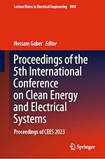 Télécharger le livre :  Proceedings of the 5th International Conference on Clean Energy and Electrical Systems