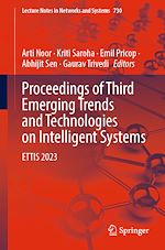 Télécharger le livre :  Proceedings of Third Emerging Trends and Technologies on Intelligent Systems